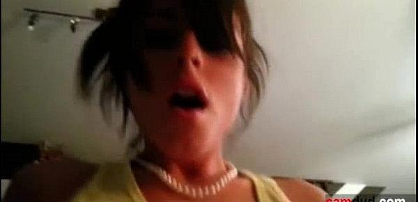  4. Stepdaughter on webcam – more videos on Camdud.com